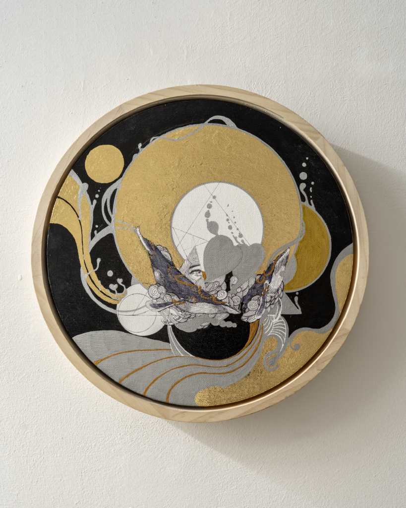 1 구동하 여명, twilight (2025) • acrylic on canvas • 30 x 30 cm • 구동하 출품가 1000000 원